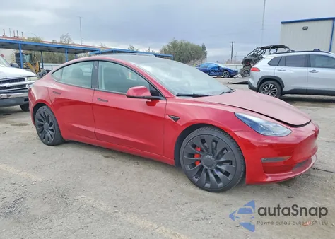 2022 Tesla Model 3 z USA, uszkodzony, nr VIN 5YJ3E1EC8NF278564